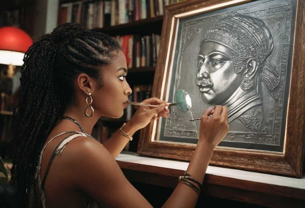 Saroni Davis graveur à Athènes portrait d&rsquo;un artiste contemporain